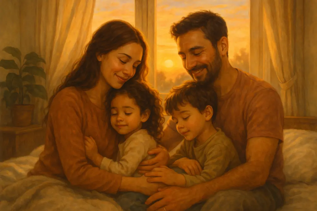 Comece a manhã colocando sua família nas mãos de Deus