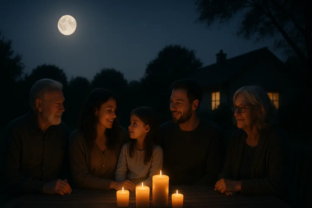 Ore por sua família antes de encerrar o dia